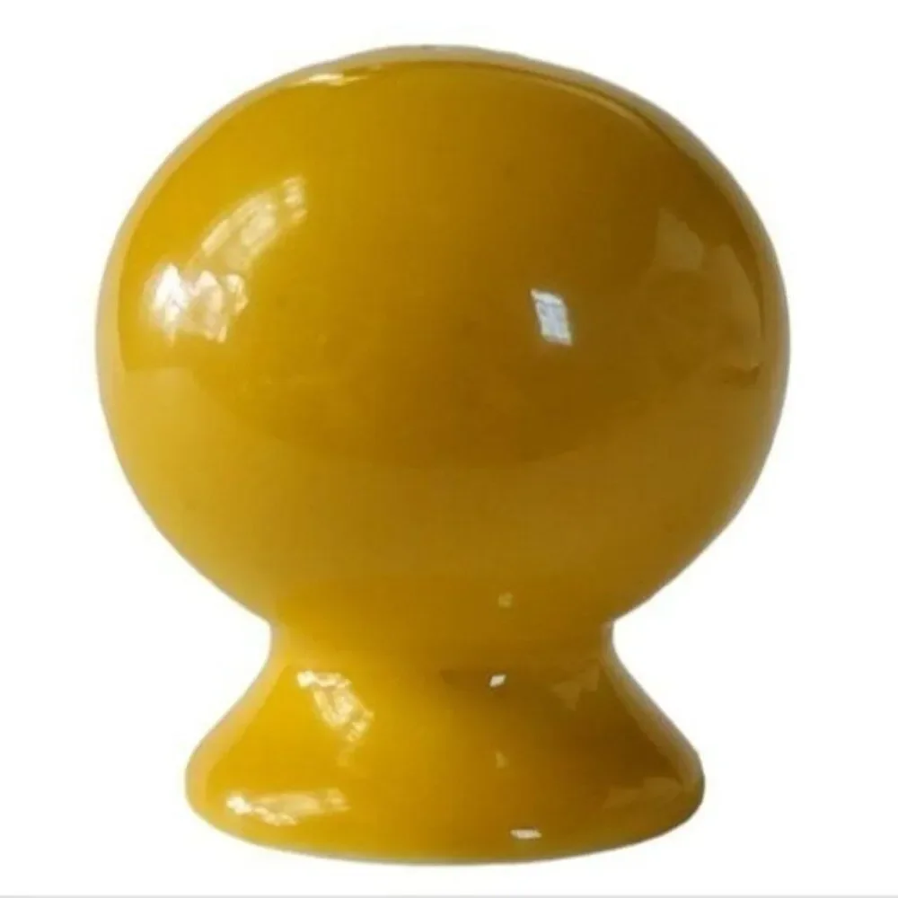 Fiestaware Fiesta SMALL Shaker Salt Pepper CERAMIC Daffodil Yellow 2